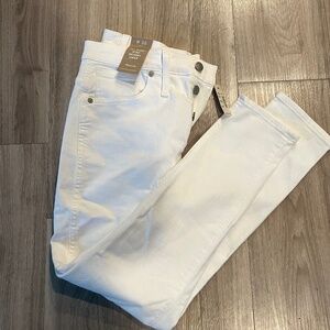 NWT white skinny Madewell jeans size 30